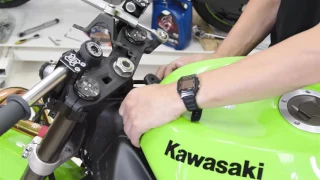 Adj Clip On Installation Ninja ZX6R Stunt Bike