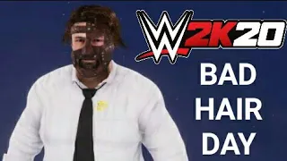 A Very Bad Hair Day {WWE 2K20 Hair Glitch}