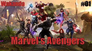 #01 Marvel's Avengers Война за Ваканду. Черная Пантера