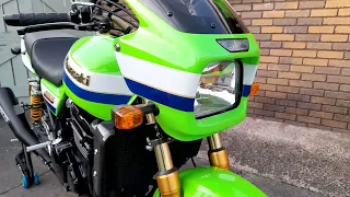 My 2005 Kawasaki ZRX 1200R showbike build overview...