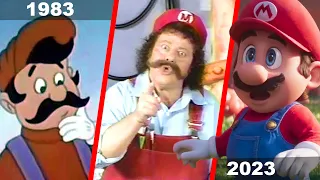 Evolution of Mario Movies and Series (1983-2023)