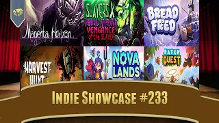 Indie Game Showcase 233 |#gamewisdom Magenta Horizon, Nova Lands, Bread & Fred, Patch Quest