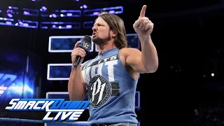 AJ Styles sounds off on Shane McMahon: SmackDown LIVE, March 14, 2017