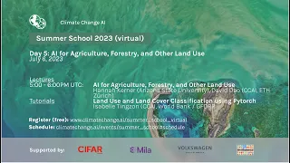 AI for Agriculture, Forestry, and Other Land Use