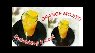 Orange Mojito Recipe |Mojito Recipe |Summer Drink Recipe