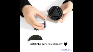 Cinakira mini tap led light,powered by 3 AA batteries