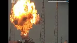 Взрыв на мысе Канаверал ракеты SpaceX