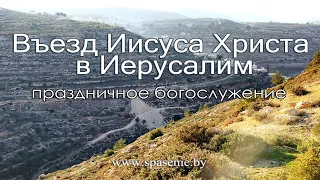 21 апреля 2019 / Въезд Иисуса Христа в Иерусалим (утро) / Церковь Спасение