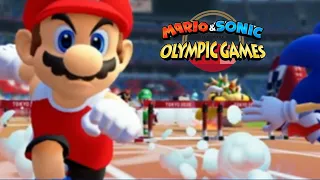 100m (Gameplay) All Character Mario & Sonic At The Olympic Games Tokyo 2020 CPU Hard Nintendo Switch