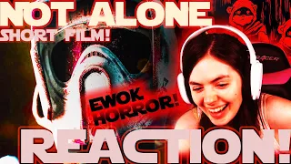 Ewok Horror! Reacting to "NOT ALONE - Star Wars Short Film" by Cinematic Captures! Gaxelle Reaction