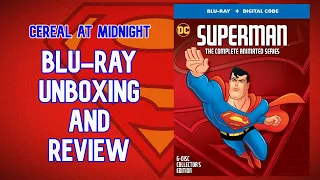 Superman Complete Animated Series Blu-ray Unboxing And Review