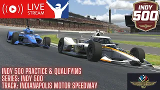 IndyCar Rookie!!! IndyCar Practice and Qualifying for the 2024 iRacing Indy 500!!