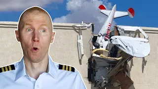 Plane Crashes Into Hangar | Viral Debrief