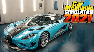 Реставрация Hammerdal Strale S - Car Mechanic Simulator 2021 #221