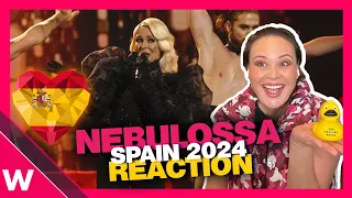 🇪🇸 Nebulossa - Zorra | American reacts to Spain's Eurovision 2024 song