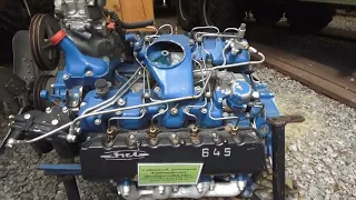 V-образный дизельный двигатель ЗИЛ-645