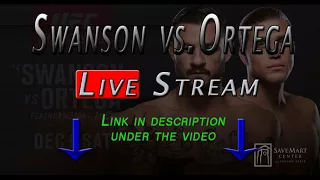 UFC 123 Cub Swanson vs Brian Ortega Live Stream