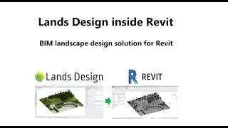 Lands Design inside Revit, a BIM landscape design solution for Revit