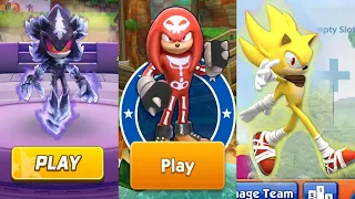 Sonic Dash vs Sonic Forces vs Sonic Dash 2 Sonic Boom - Skeleton Knuckles vs Mephiles All Characters