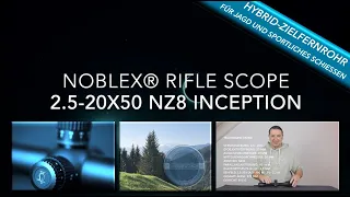 NOBLEX NZ8 - Hybridzielfernrohr für Jagd und sportliches Schießen (DE)