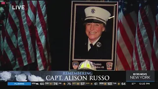 Full video: Funeral held for FDNY EMS Capt. Alison Russo