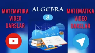 8-sinf | Algebra | 38-dars | Bikvadrat tenglamalarga doir misollar yechish.