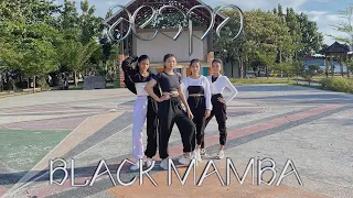 [KPOP IN PUBLIC CHALLENGE] Aespa (에스파) "Black Mamba" Dance Cover By EVE From Indonesia