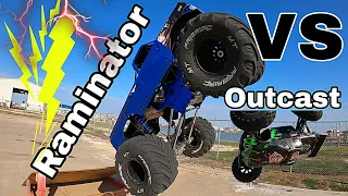 Primal Raminator VS Arrma Outcast 6s!