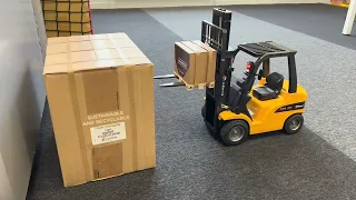 PaperStrap RC Forklift Demo - TopRace TR 216