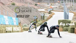 World Skate Games - Big crash during heat 2