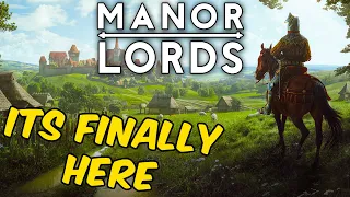 MANOR LORDS IS HERE! - Hardest Bandit Raids + Hardest Difficulty #live