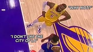 *FULL AUDIO* LeBron James Confronts Draymond Green After Saying: “I Don’t Like The City Of LA”👀