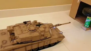 RC Tank Heng Long M1A2 ABRAMS 7.0 Shooting Steel BBs. Must Watch!