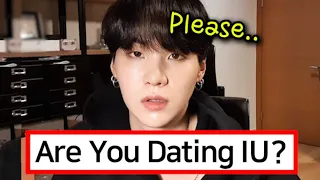 How SUGA Reacts when He Found Comments Shipping with IU During Live