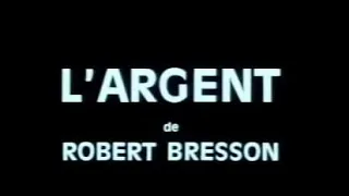 Trailer ⚫ O DINHEIRO (L'Argent), de Robert Bresson, 1983