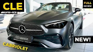 2024 MERCEDES CLE 450 Cabrio AMG BETTER Than E Coupe?! FULL In-Depth Review Exterior Interior MBUX