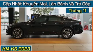 Giá xe Kia K5 tháng 11/2023. Cập nhật lăn bánh và trả góp các phiên bản Kia K5 tại các địa phương.