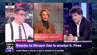 Nicușor Dan îi răspunde lui Ciolacu: Nu l-am văzut să fie atât de vehement cu Oprescu sau Firea