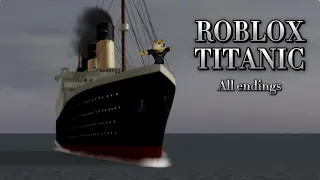 Roblox titanic all endings
