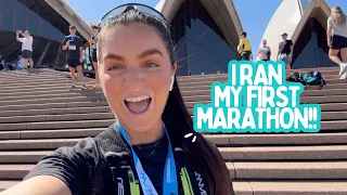 I RAN MY FIRST MARATHON | Sydney Marathon