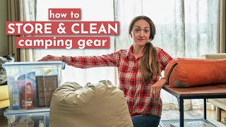 How to Clean and Store Camping Gear After a Trip (at home tips and storage ideas)