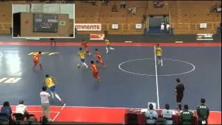 China 0 - 13 Brasil, Part I - 5th to 8th place