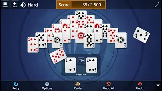 Microsoft Solitaire Collection: Pyramid - Hard - September 26, 2021