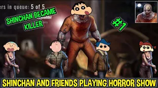 Shinchan and his friends playing horror show 😱😰 | shinchan became killer 😈 | horror show #1