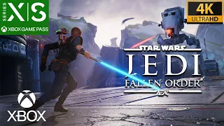 STAR WARS Jedi: Fallen Order | Xbox Series X Gameplay In Stunning Graphics! [4K ULTRA HD] [60 FPS]