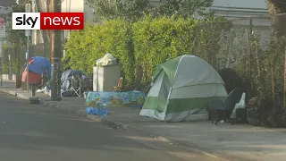 Coronavirus: How homeless camps have grown in LA