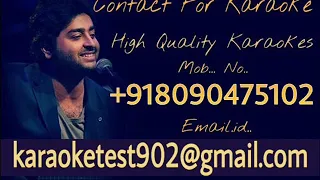 Channa Mereya Karaoke Siddharth Silathia unplugged