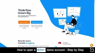 How to Open a Blueberry Markets Demo Account - A Step By Step Guide for Beginners 🔎