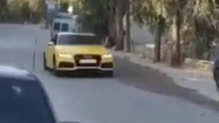 Audi rs7 - Insane Launch, Monster