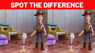 Toy Story 4 🔎 SPOT THE DIFFERENCE 🔎  Brain Games | movie puzzle | Bet You Can't FIND THE DIFFERENCE